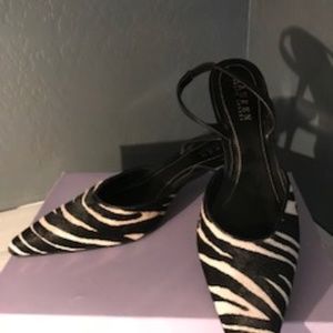 ZEBRA SLING BACK